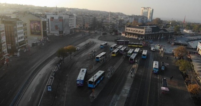 Üsküdar ve Eminönü Meydanı havadan görüntülendi