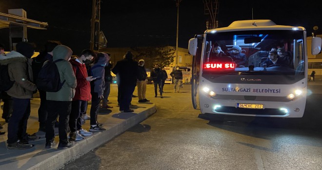 İETT'den Sultangazi'de vatandaşa ‘sefer' çilesi