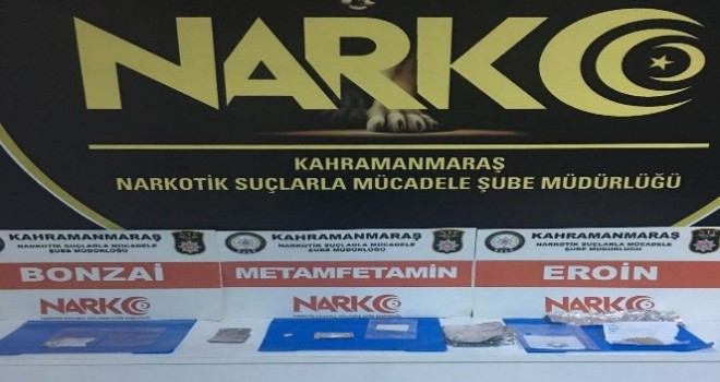 Kahramanmaraş'ta uyuşturucu operasyonu: 2 gözaltı