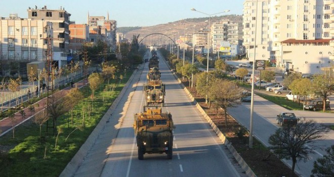  Fırat’ın doğusundaki sınıra büyük sevkıyat