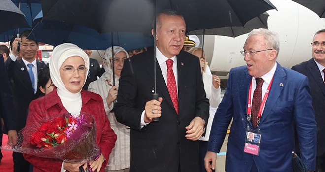 Cumhurbaşkanı Erdoğan Japonya'da