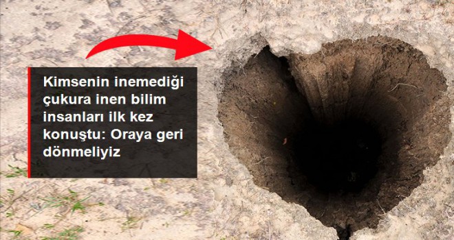 Yeni bir türe rastladık, oraya hemen geri dönmeliyiz