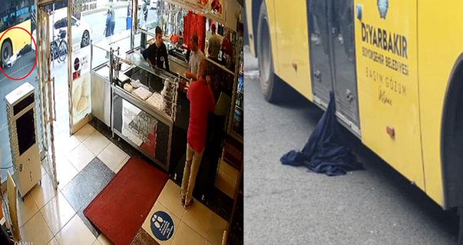 Elbisesi kapıya takılan kadın, otobüsün altında kalıp öldü!