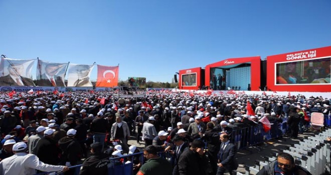 Ankara'da tarihi gün! Yüz binler orada...