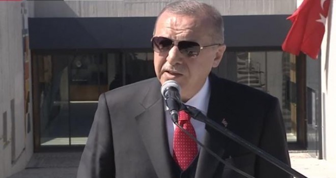 Cumhurbaşkanı Erdoğan ,Troya Müzesi ,açılışında konuştu