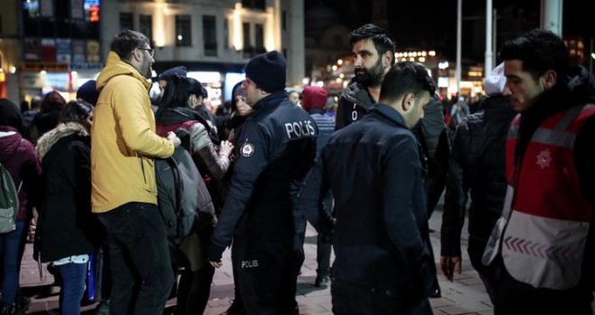  İstanbul'da yılbaşı gecesi 89 bin 140 kişi GBT'den geçti