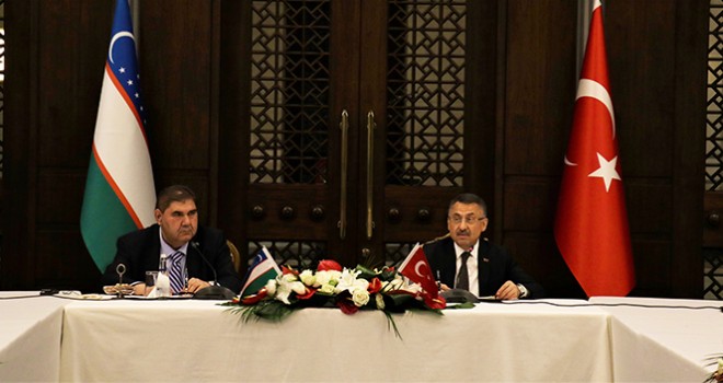 Cumhurbaşkanı Yardımcısı Fuat Oktay: Türkiye, Özbekistan ile 27 farklı alanda iş birliği yapacak