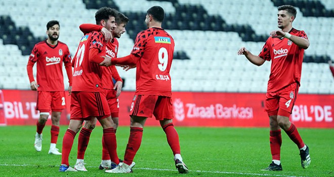 Beşiktaş kupada rahat turladı