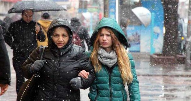 Kar geliyor! Meteoroloji saat verip uyardı