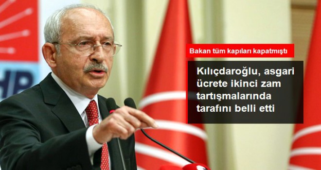 Asgari ücrete ikinci zam tartışmalarına Kılıçdaroğlu da katıldı: Hemen güncellenmesi lazım