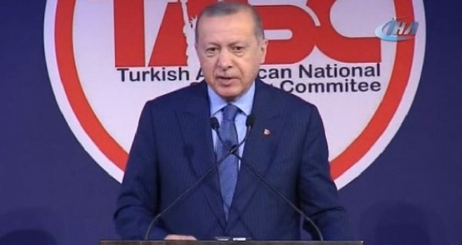 Cumhurbaşkanı Erdoğan'dan ,ABD'de önemli açıklamalar