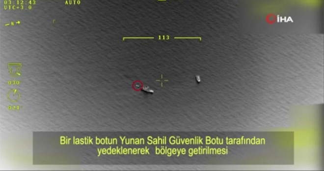 Yunanistan'ın göçmenleri ölüme terk ettiği dakikaların görüntüleri