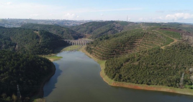 İstanbul'da barajların doluluk oranı yüzde 40 seviyesini geçti