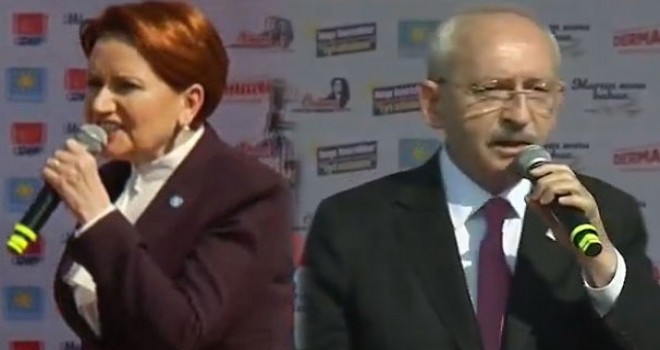 CHP ve İYİ Parti'den ortak miting... Kılıçdaroğlu ve Akşener konuştu