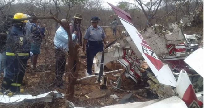 Zimbabve'de uçak kazası: 6 kişi hayatını kaybetti