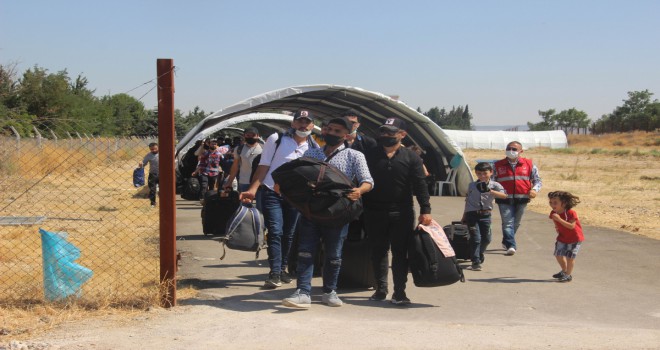 Ülkelerine bayram için giden Suriyelilerin sayısı 2 bini buldu