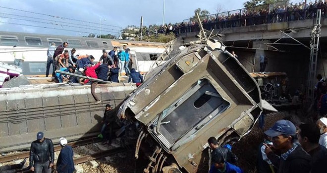Fas'ta Tren Kazası: En Az 10 Ölü