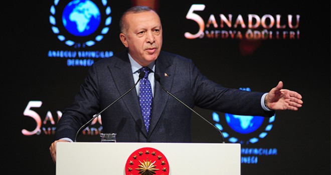  Cumhurbaşkanı Erdoğan: 'Bu bir işgal projesidir'
