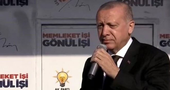Cumhurbaşkanı Erdoğan Kocaeli'de konuşuyor