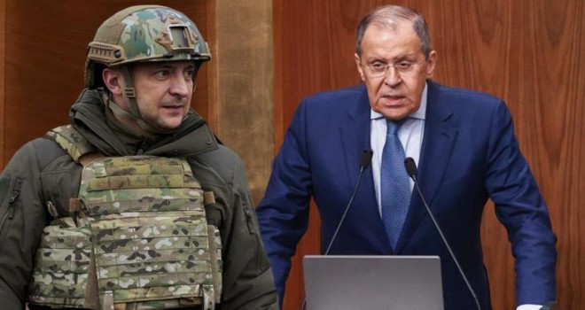 Lavrov'un Zelenski hakkındaki sözleri şok etkisi yarattı: