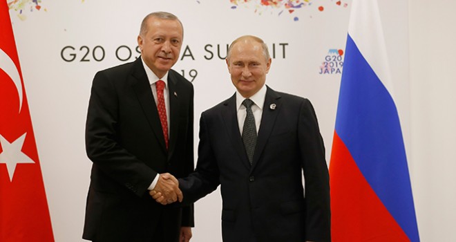 Cumhurbaşkanı Erdoğan, Putin ile görüştü