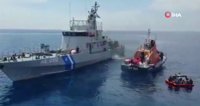 Yunanistan Ege Denizi'nde insan haklarını çiğnemekte sınır tanımıyor