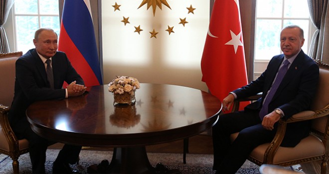  Rusya Devlet Başkanı Putin, Üçlü Zirve için Ankara'ya geldi