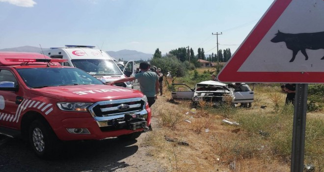 Malatya'da feci kaza: 2 ölü, 4 yaralı