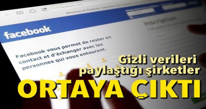  Facebook'un gizli verileri paylaştığı şirketlerin tam listesi