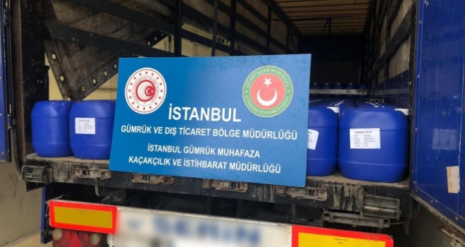 İstanbul ve Hatay'da 85 ton sülfürik asit ele geçirildi