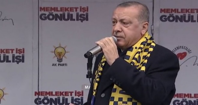 Cumhurbaşkanı Erdoğan konuşuyor