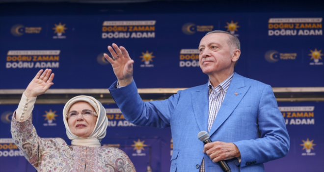 Cumhurbaşkanı Erdoğan'dan Mersin'de gövde gösterisi: