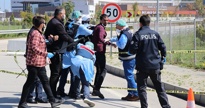 Korona virüs testi pozitif çıktı, hastaneden kaçıp dehşet yaşattı