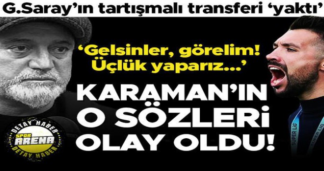 Farioli şov yaptı, Hikmet Karaman'ın sözleri olay oldu!