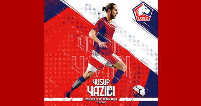 Yusuf Yazıcı resmen Lille'de