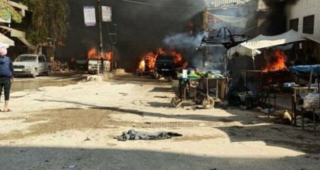 Afrin'de 42 kişi eyp patlaması sonucunda hayatını kaybetti