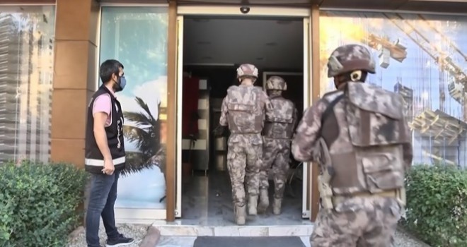 Kahramanmaraş'ta organize suç örgütüne dev operasyon
