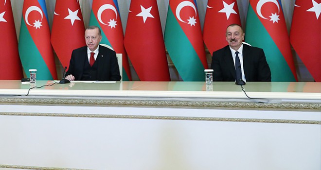 Cumhurbaşkanı Erdoğan'dan Azerbaycan'daki tarihi günde önemli açıklamalar!