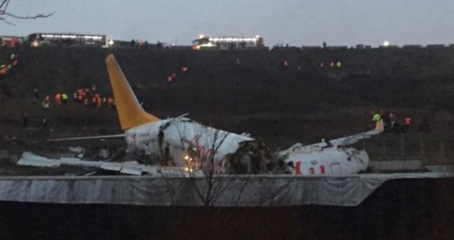  Ulaştırma ve Altyapı Bakanlığından kaza yapan uçakla ilgili açıklama