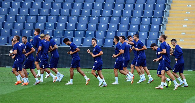 Fenerbahçe, Benfica maçı hazırlıklarını tamamladı