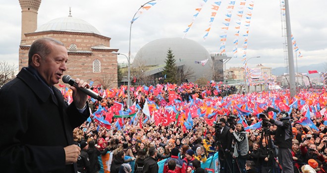 Peribacaları'ndaki inşaat için Erdoğan'dan talimat