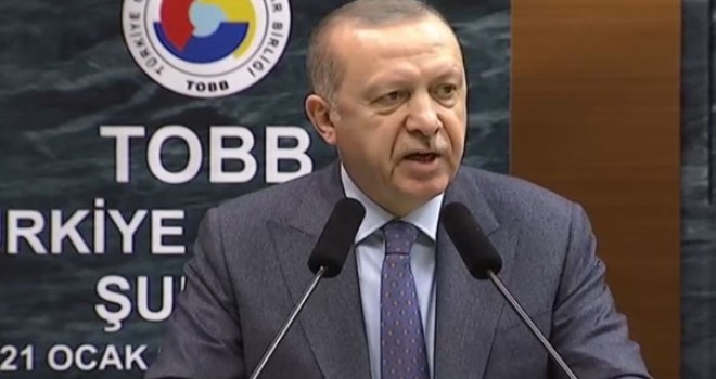 Cumhurbaşkanı Erdoğan Ekonomi Şurası'nda konuşuyor