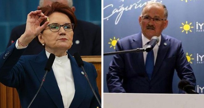 Aday gösterdiği isim Akşener'i bombalayıp istifa etti