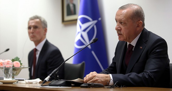 Cumhurbaşkanı Erdoğan: 'NATO  kritik bir dönemin içindedir'