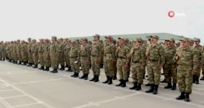 Azerbaycan askerinin morali yerinde