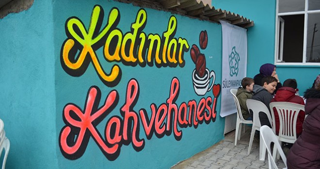 Tekirdağ'da kadınlara özel kahvehane açıldı