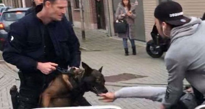 Belçika’da polisten Türk öğrencilere sert müdahale!