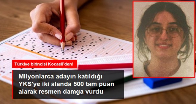 500 tam puan alarak Türkiye birincisi oldu