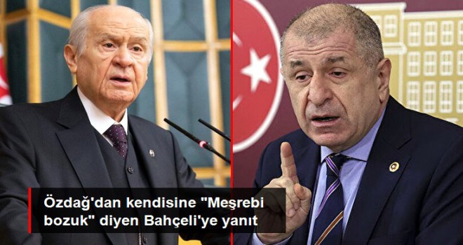 Ümit Özdağ'dan Devlet Bahçeli'ye yanıt: Meşrebi bulanık kişiyi 2 dönem vekil yapmaz