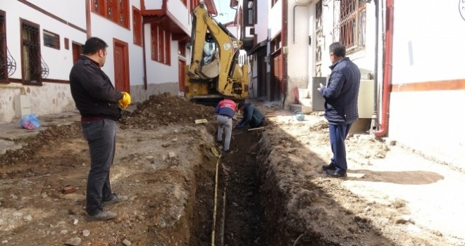 Tokat'ta korkutan anlar cep telefonu ile görüntülendi